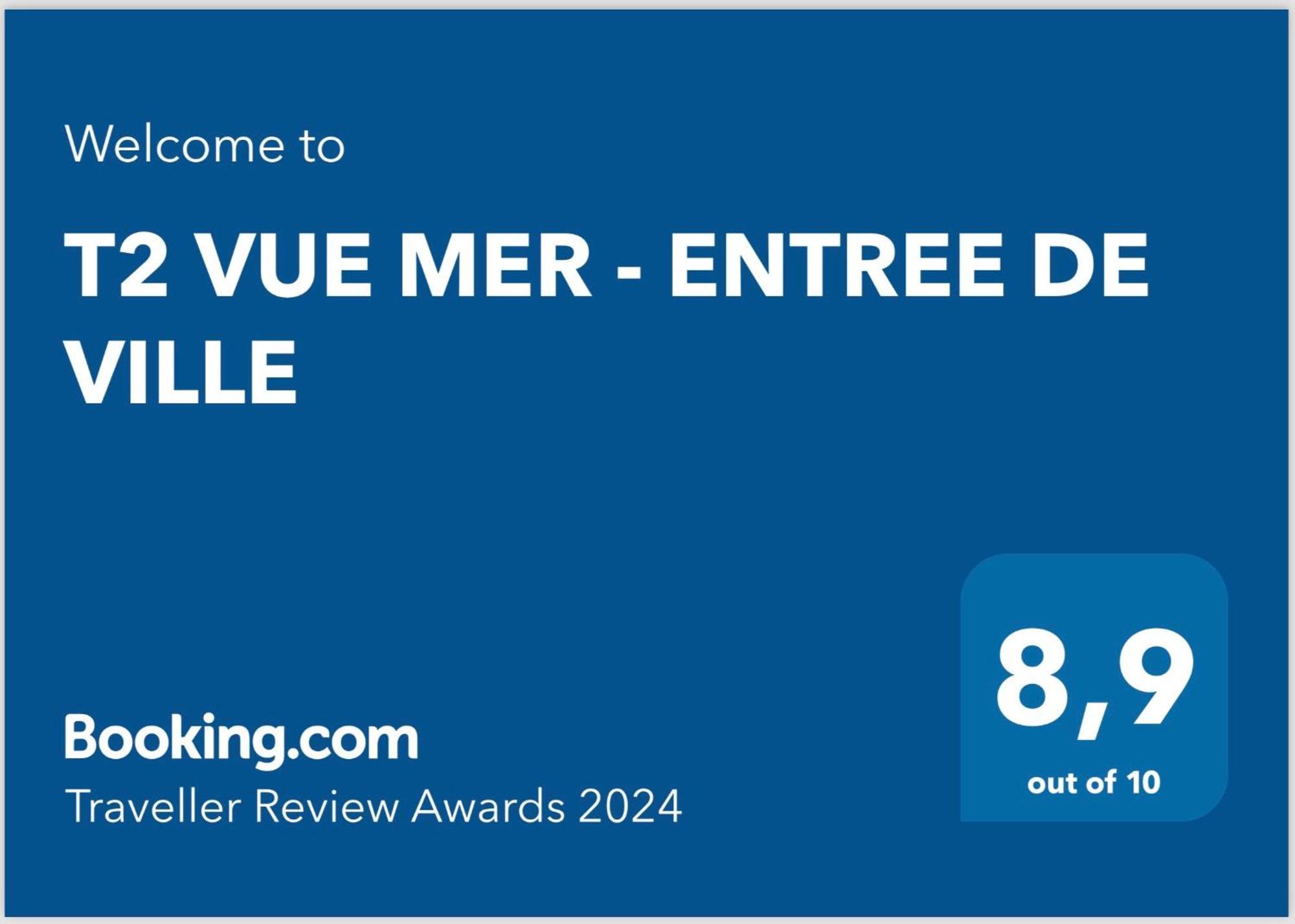 T2 Vue Mer - Entree De Ville Ajaccio  Eksteriør billede
